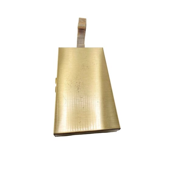 Spectacular Vintage Metal Seashell Dance Bag With Original Box (A8636) - Picture 3 of 10